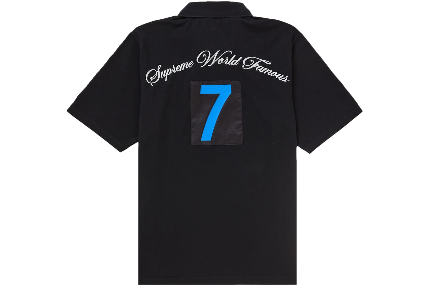POLO SVPR£M£ CURSIVE black