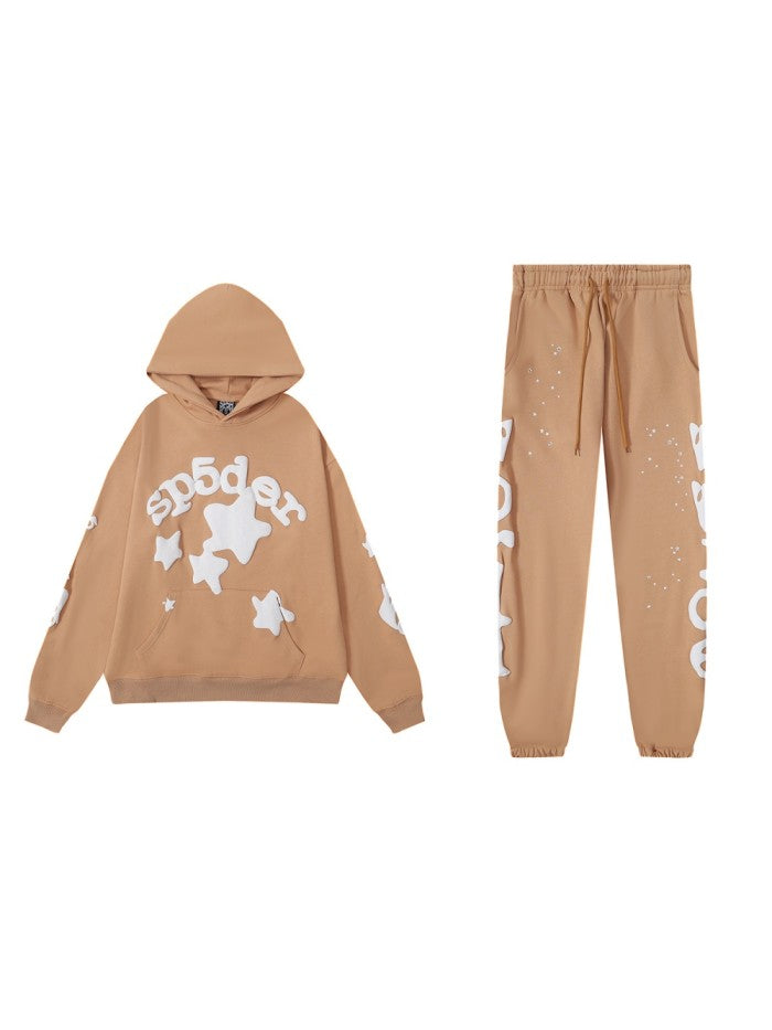 Sp5der Reflective Beluga tracksuit Chosen mode