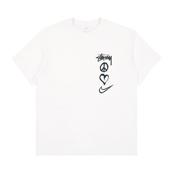 N|K£ x STVSSY NRG Short-Sleeve Tee 'Summit White'