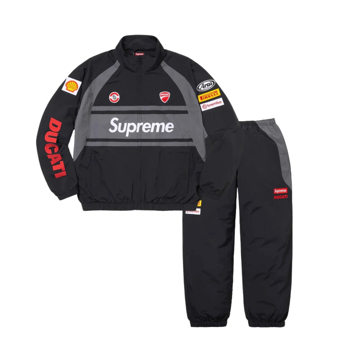 SVPR£M£ x DVCATI TRACKSUIT