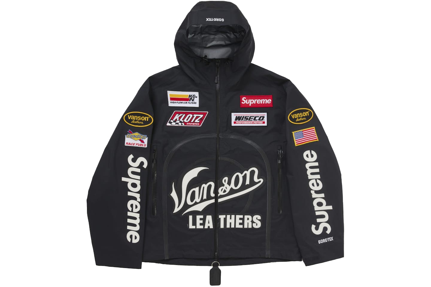 SVPR£M£ Vanson Leathers GORE-TEX Shell Jacket Chosen mode