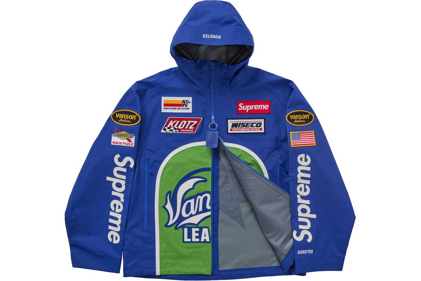 SVPR£M£ Vanson Leathers GORE-TEX Shell Jacket Chosen mode