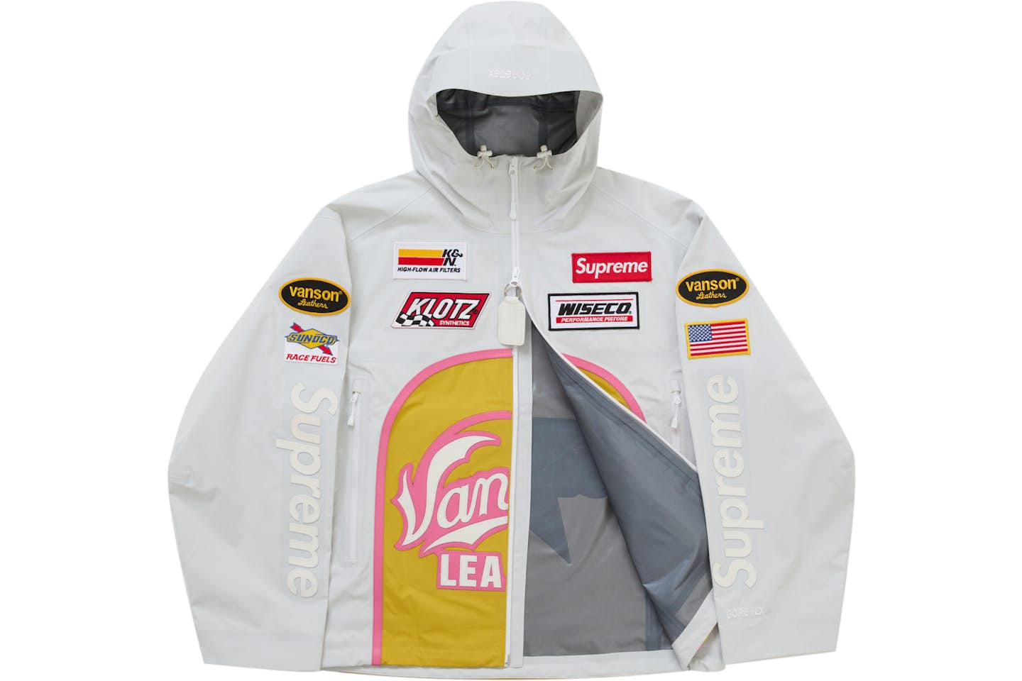 SVPR£M£ Vanson Leathers GORE-TEX Shell Jacket Chosen mode