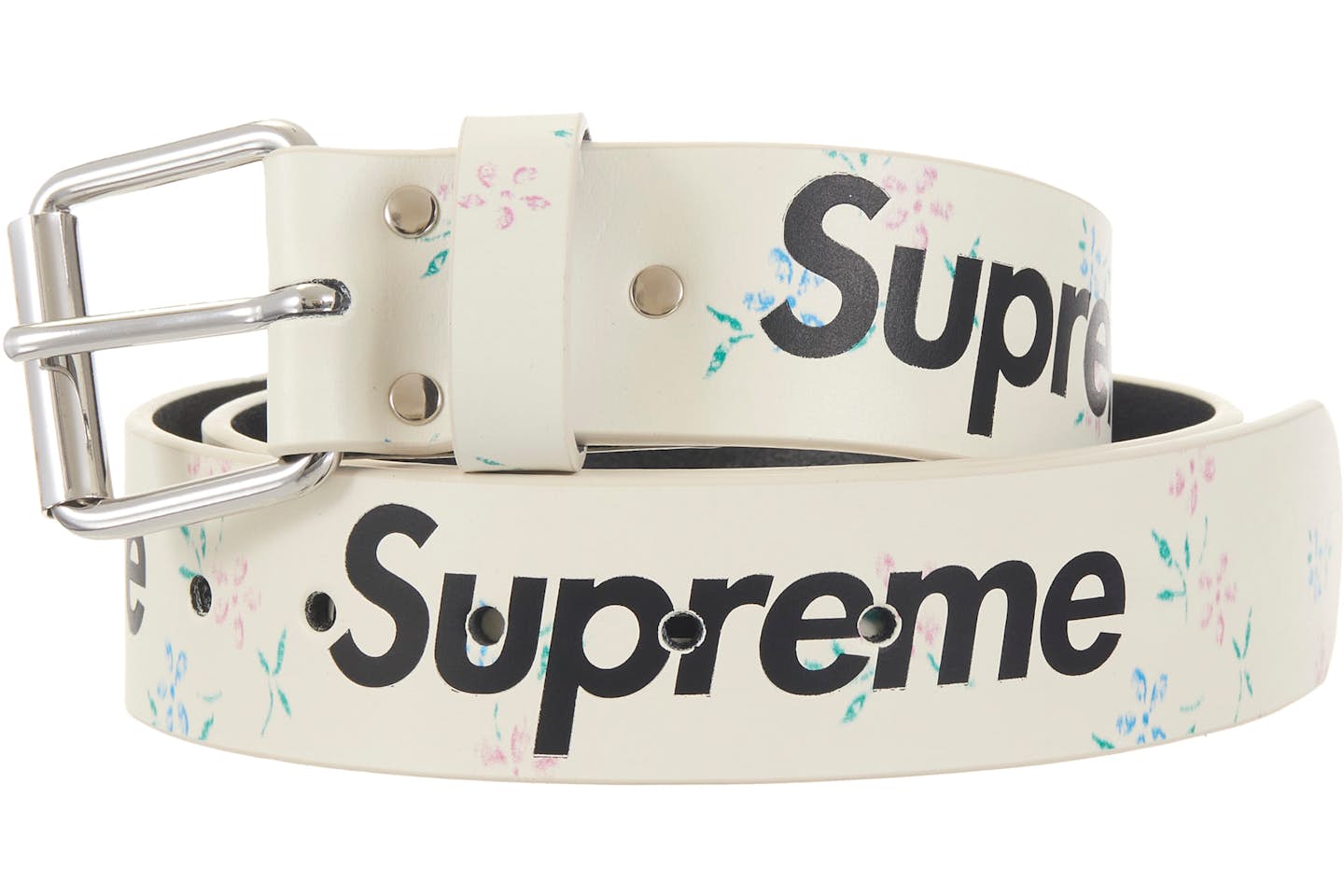 SVPR£M£ Repeat Leather Belt