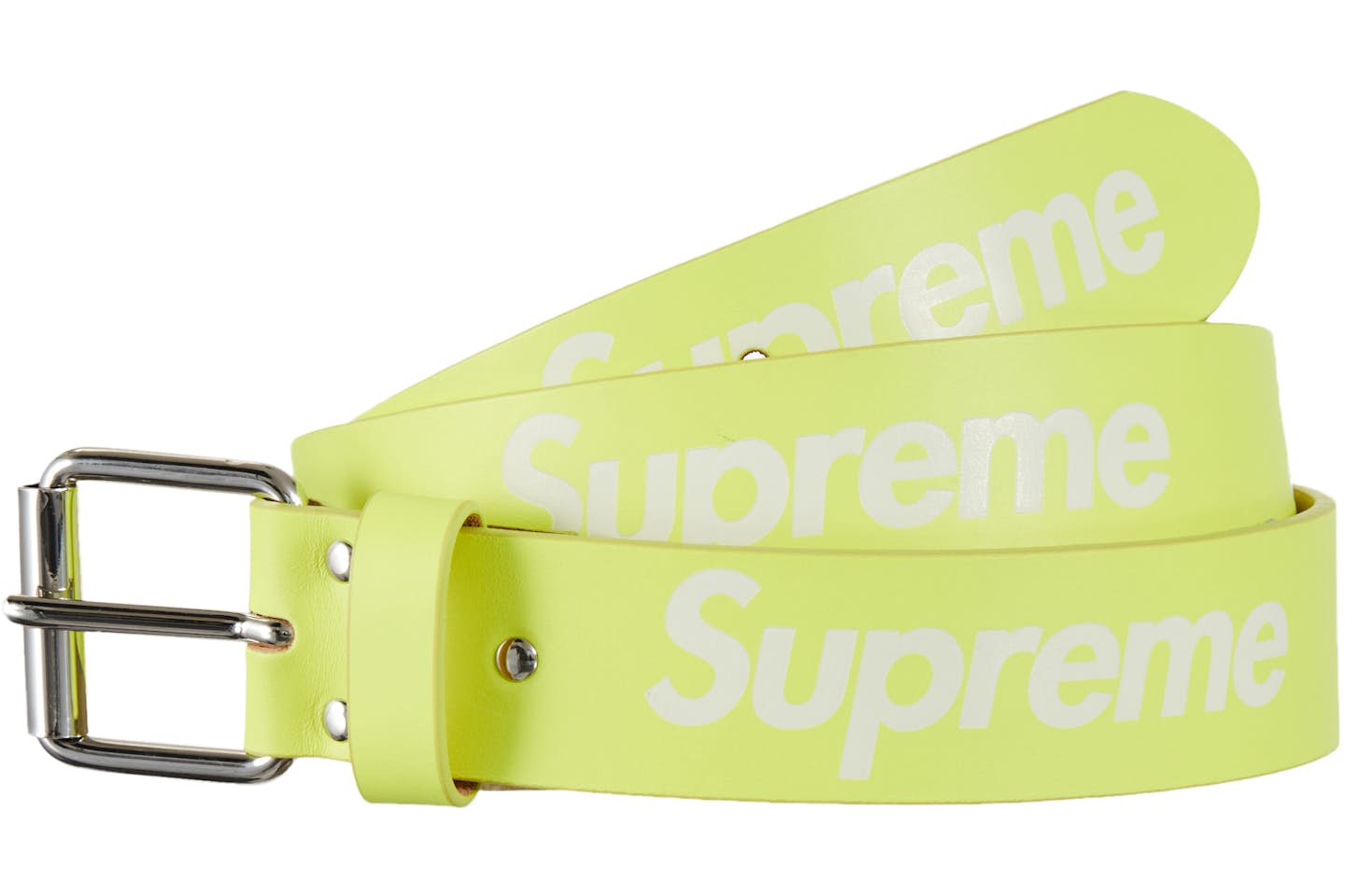 SVPR£M£ Repeat Leather Belt