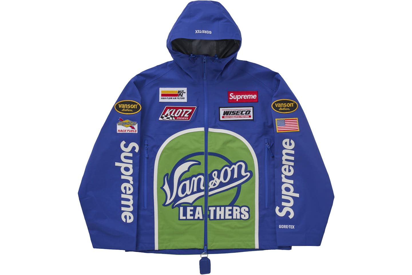 SVPR£M£ Vanson Leathers GORE-TEX Shell Jacket Chosen mode
