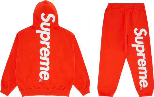 SVPR£M£ Satin Applique tracksuit