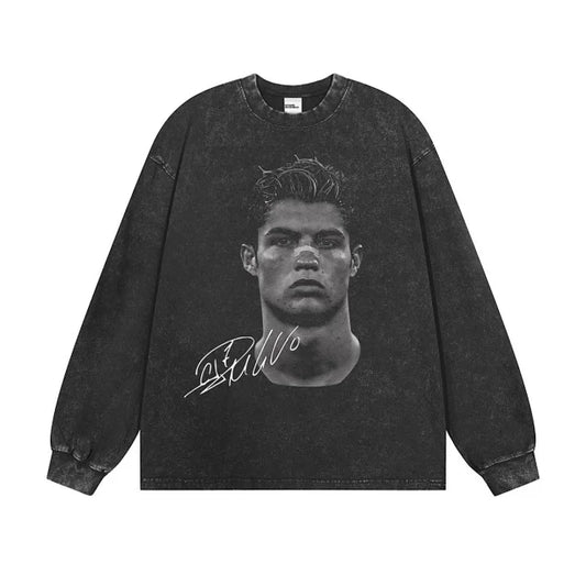 Young CR7 Washed Tee