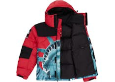 N0RTH FAC£ x SVPR£M£ Statue of Liberty Baltoro Jacket Black Chosen mode