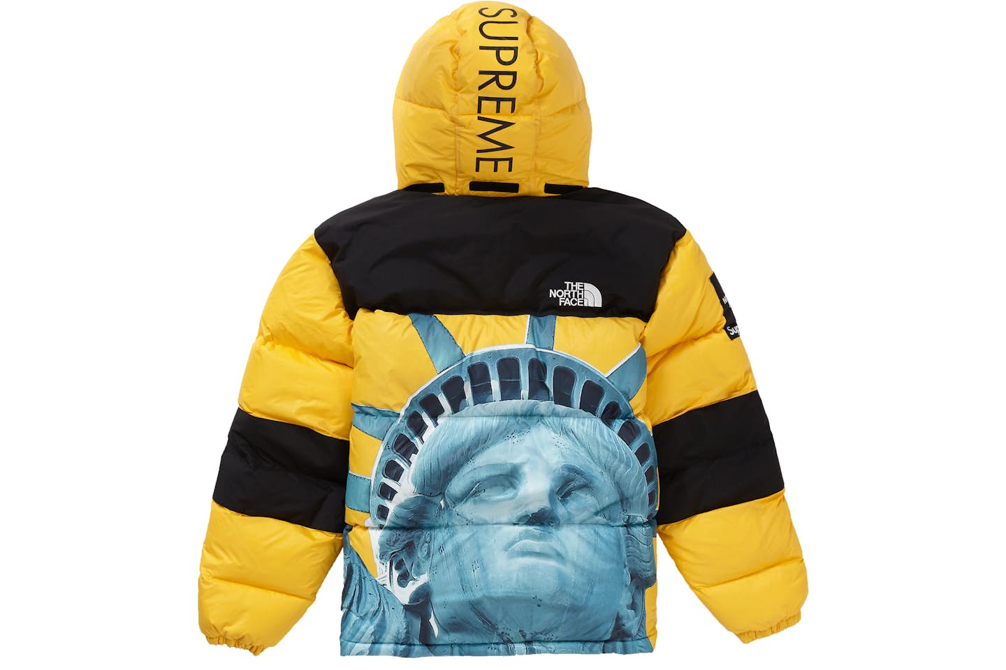 N0RTH FAC£ x SVPR£M£ Statue of Liberty Baltoro Jacket Black Chosen mode