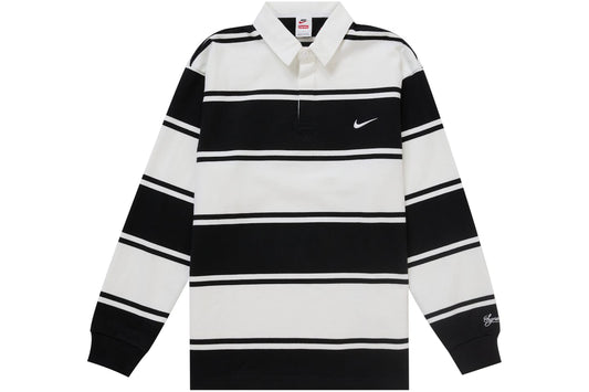 SVPR£M£ NlK£ Rugby Striped Red