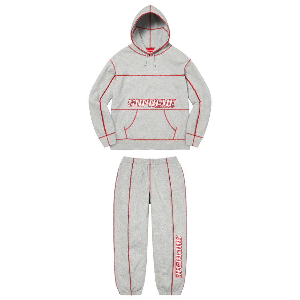 SUPR£M£ Coverstitch tracksuit Chosen mode