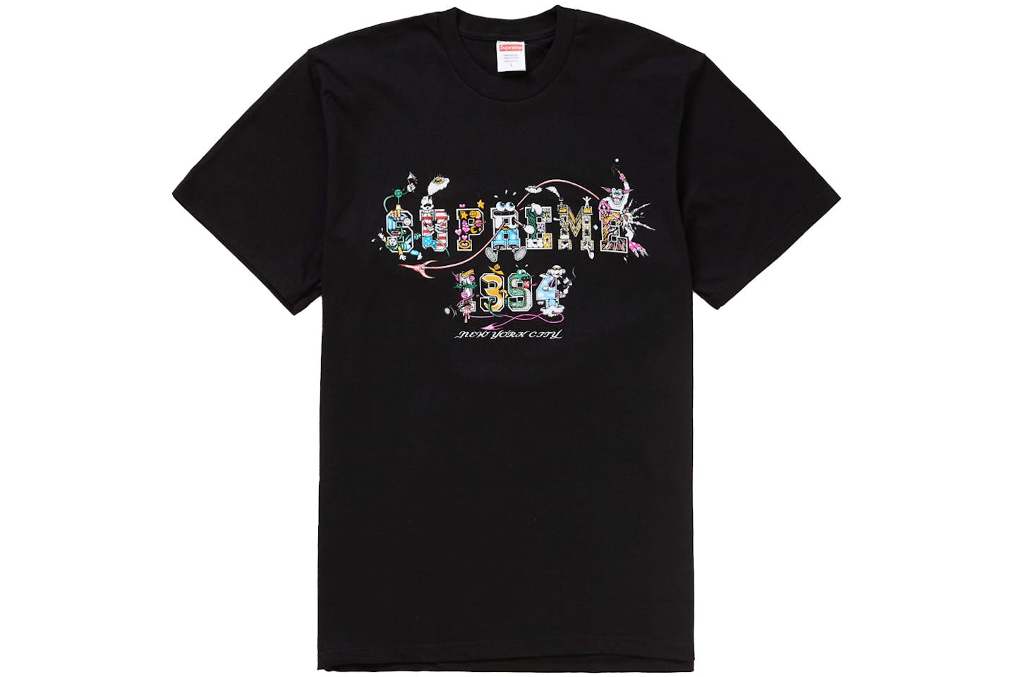 SVPR£M£ Varsity Tee
Black