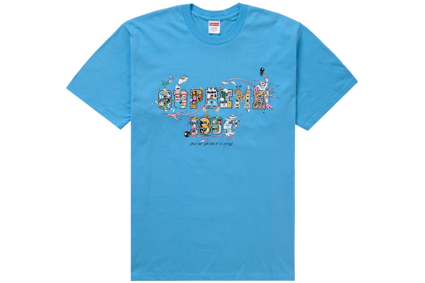 SVPR£M£ Varsity Tee blue