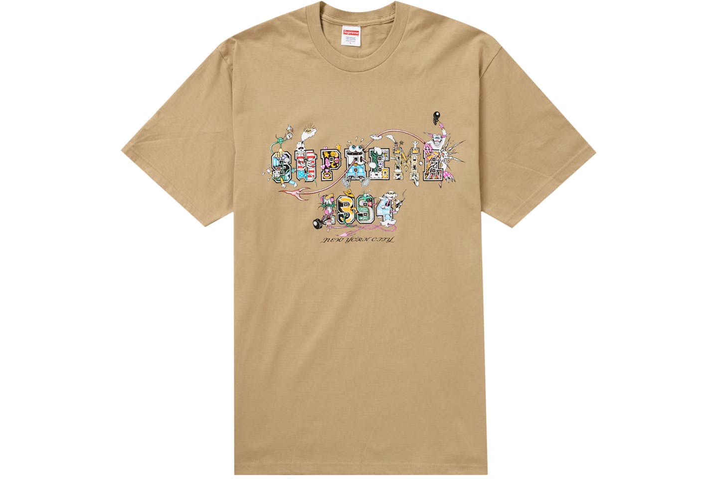 SVPR£M£ Varsity Tee khaki