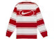 SVPR£M£ X NIKE STRIPE RUGBY SHIRT [RED]