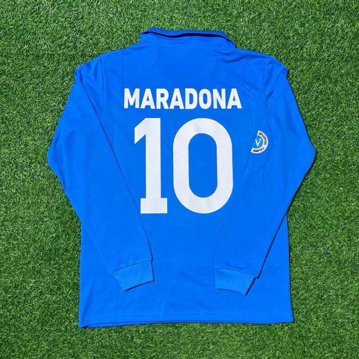 Napoli 1988/89 Long Sleeve Retro Vintage Football Jersey